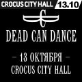 Dead Can Dance, 13 октября 2012